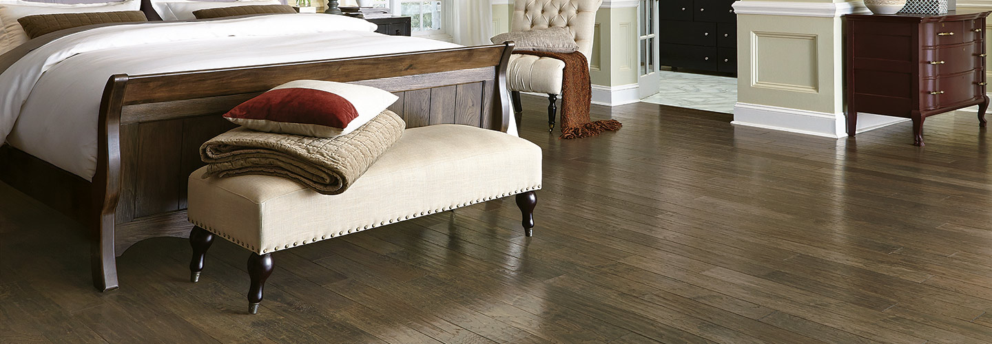 Hardwood flooring from Simmons Floor Covering an Abbey Design Center