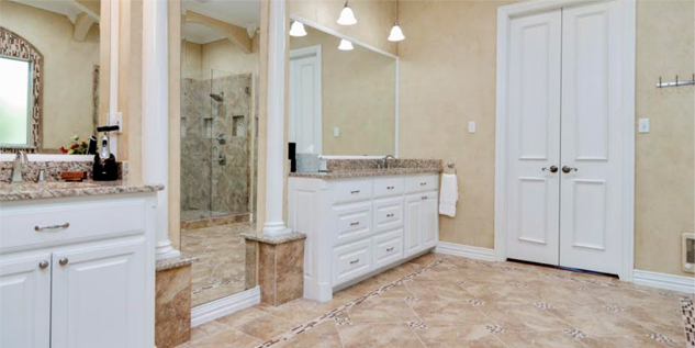 Kitchen and Bathroom Remodeling by Simmons Floor Covering.