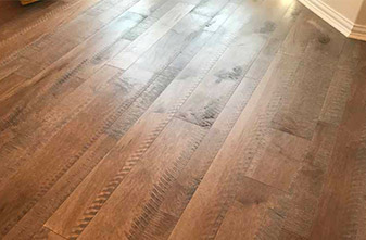 Armstrong Engineered Maple 3-5-7 Random Width - Style: Timbercuts - Color: Gray Timber - Location: Pilot Point, Texas 76258