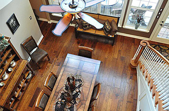 Bella Cera Amalfi Coast Hickory Wood Floors Installed in Denton, TX