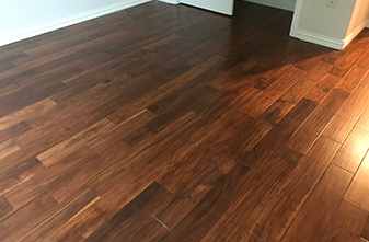 Bella Cera Engineered Wood - Style: Venice hand carved Acacia - Color: Messina - Location: Denton, Texas 76207
