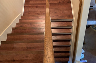 Flooring: LM Hardwood River Ranch 5in. - Color: Amaretto - Corinth, Texas 76210