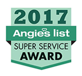 Angie's List Super Service Award 2017