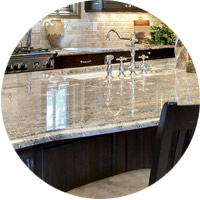 Simmons Floor Covering an Abbey Design Center offers a complete line of granite countertops.