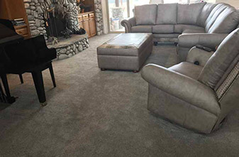 Stainmaster Carpet - Style: Hansel - Color: Moondust - Location: Celina, Texas