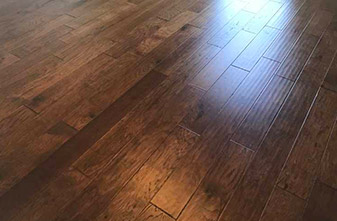 Mohawk Engineered Wood 5 Inch - Style: Windridge Hickory - Color: Mocha - Location: Sanger, Texas 76266