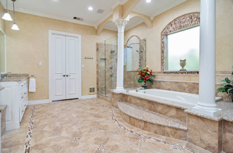 Stunning remodeling project by Simmons Floor Covering!