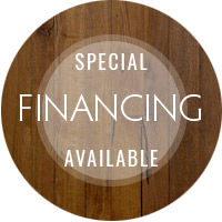 Special financing available - see store for details!